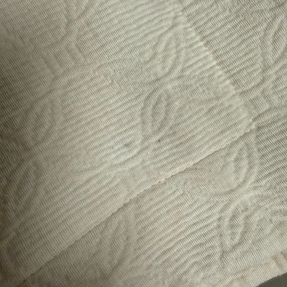 SFERRA LINEA CASA 2 KING Matelasse Ivory Pillow Shams